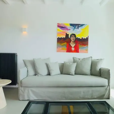 Mykonos Kaparia House بيت للعطل بانورموس ميكونو